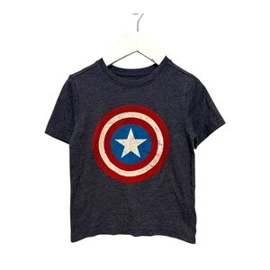 ⭐️ 5/$30 Old Navy Kids Marvel Captain America T-Shirt size 4T